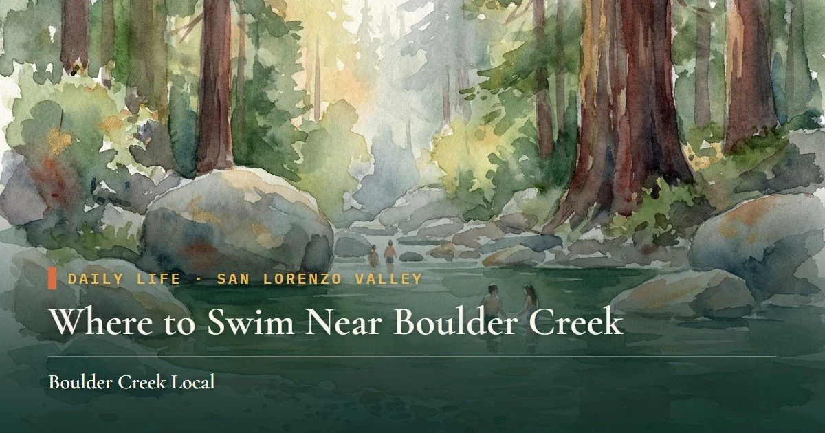 Where to Swim Near Boulder Creek