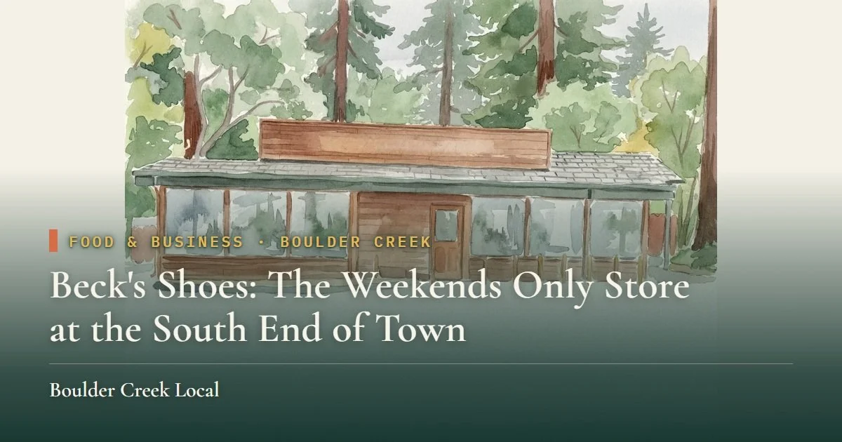 Beck's Shoes: The Weekends Only Store at the South End of Town