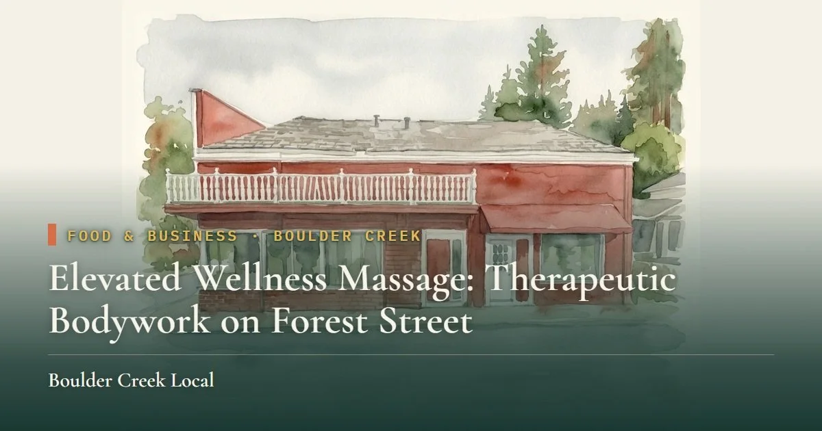 Elevated Wellness Massage: Therapeutic Bodywork on Forest Street
