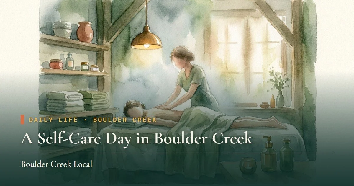 A Self-Care Day in Boulder Creek