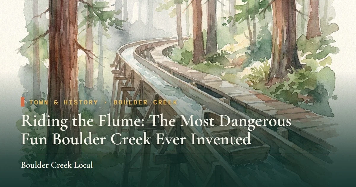 Riding the Flume: The Most Dangerous Fun Boulder Creek Ever Invented