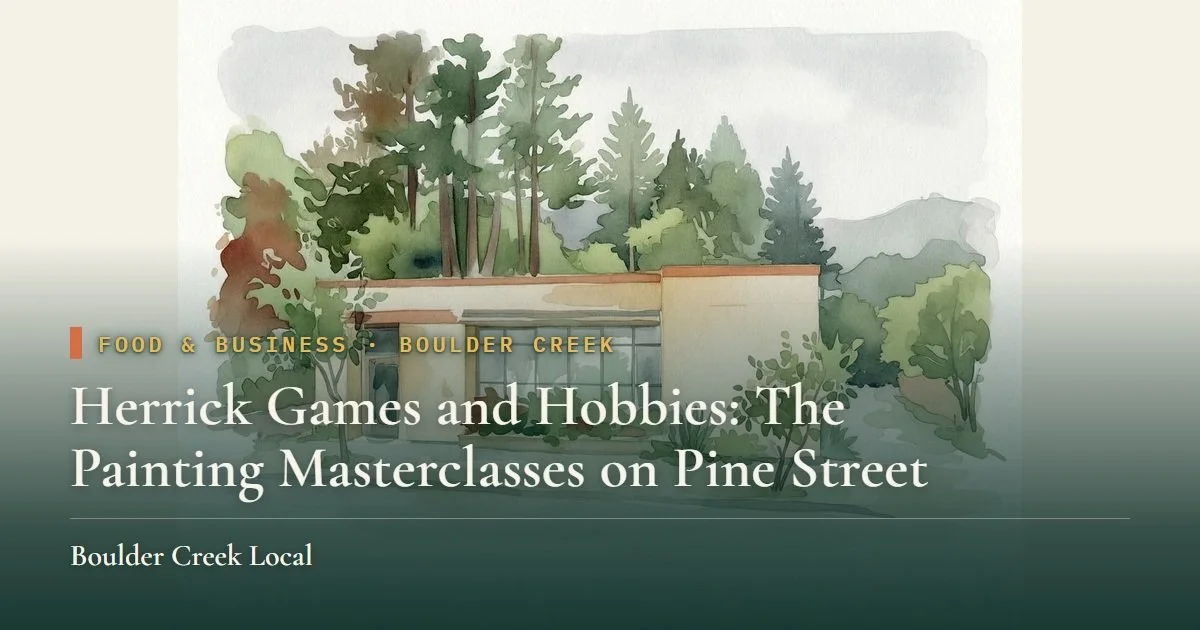 Herrick Games and Hobbies: The Painting Masterclasses on Pine Street