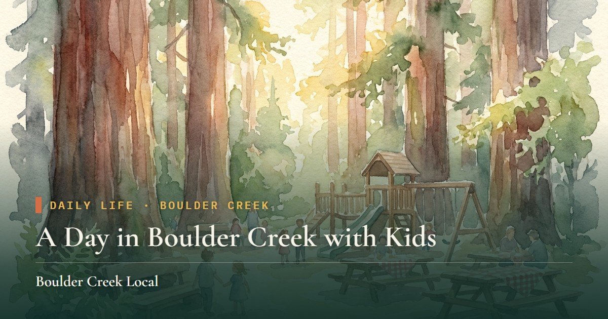 A Day in Boulder Creek with Kids