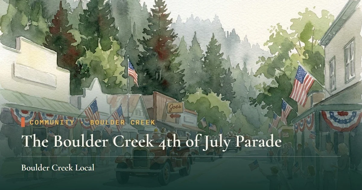 The Boulder Creek 4th of July Parade
