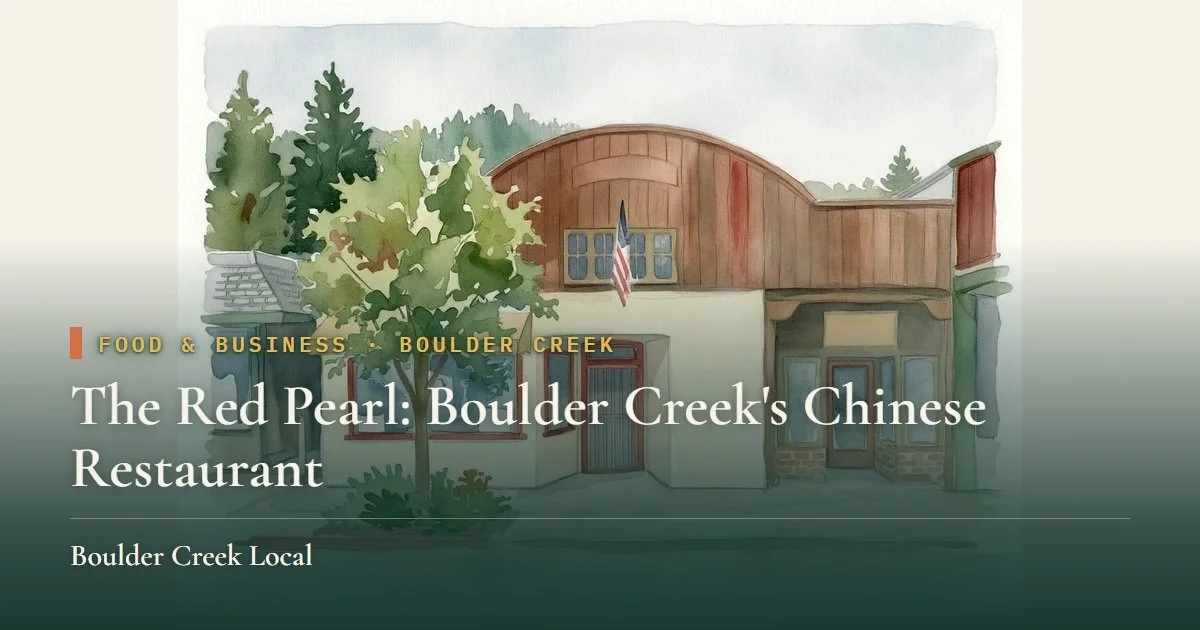 The Red Pearl: Boulder Creek's Chinese Restaurant