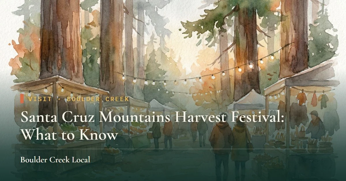 Santa Cruz Mountains Harvest Festival: What to Know