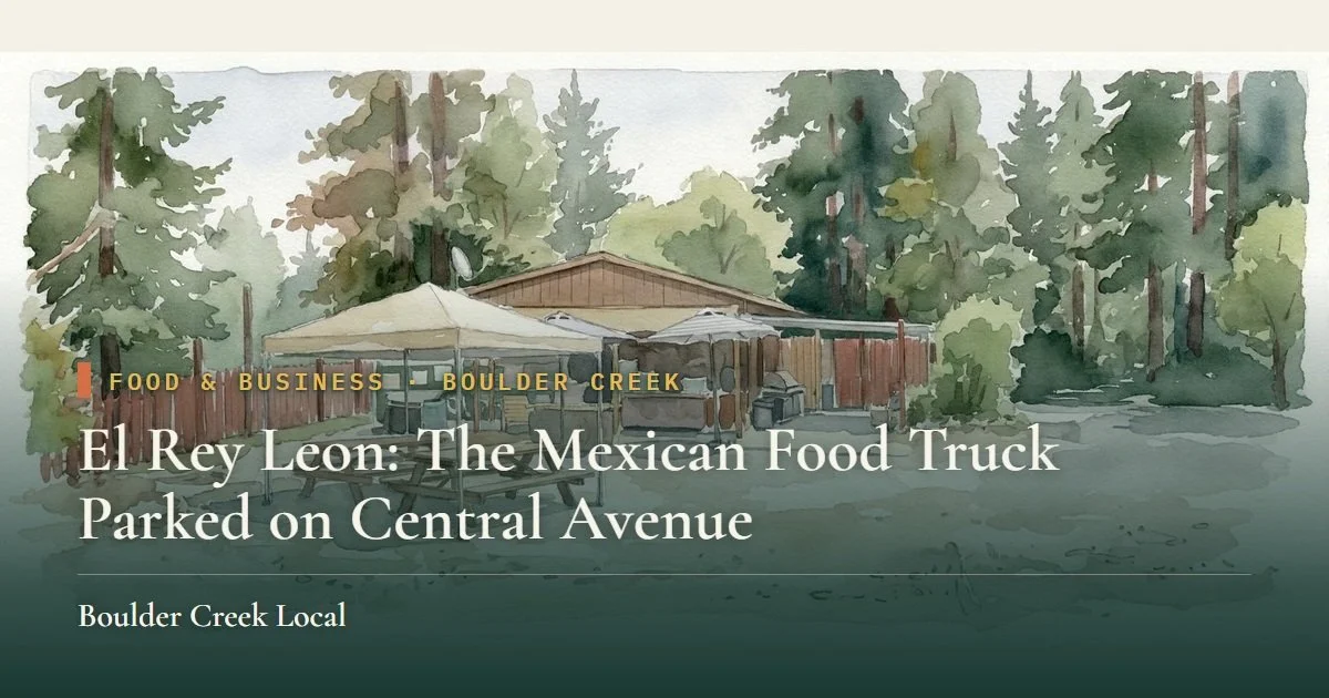 El Rey Leon: The Mexican Food Truck Parked on Central Avenue
