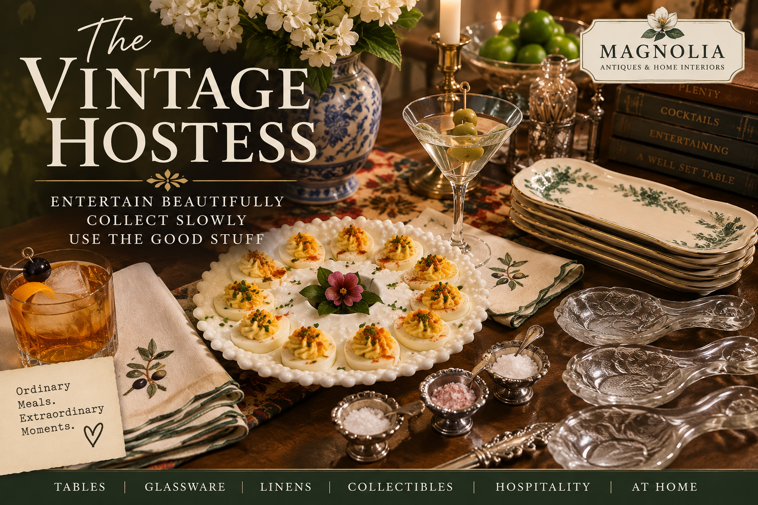 The Vintage Hostess: Build a Party Closet 
