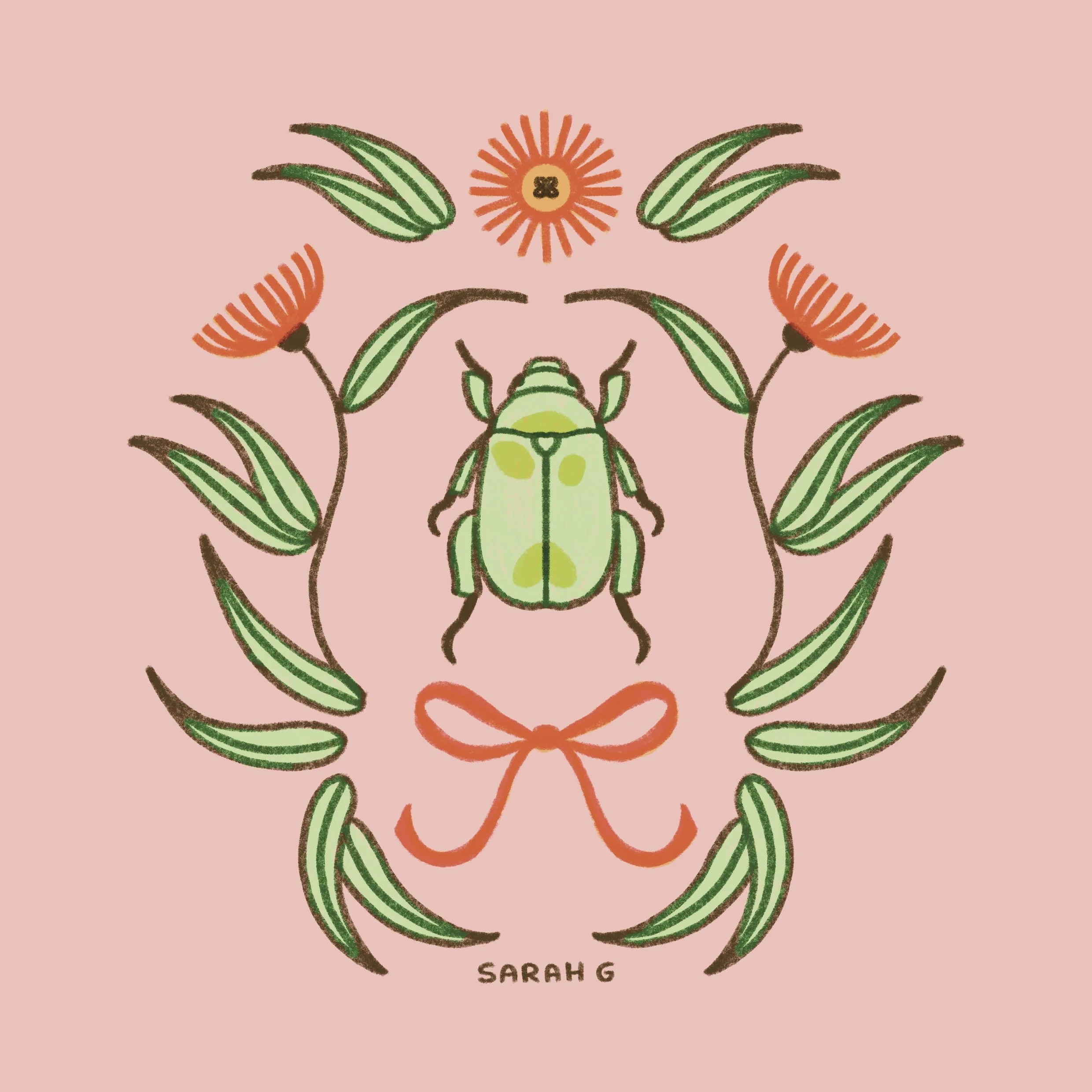 Christmas Beetle_Sarah Gee.JPG