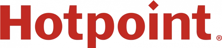 Hotpoint logo, black wordmark