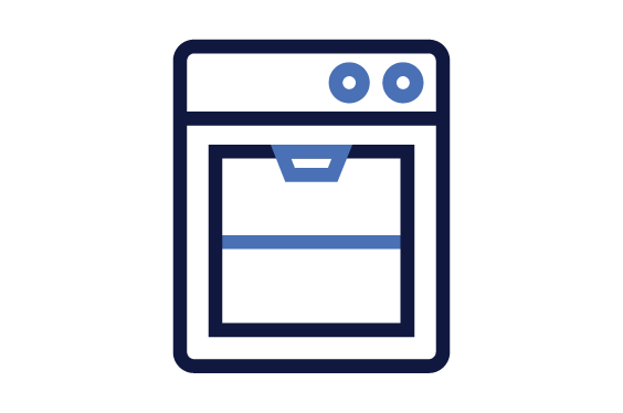 Icon of an oven