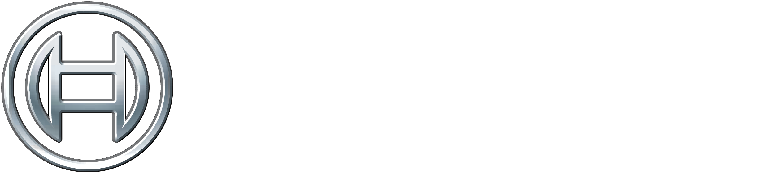 Bosch logo, chrome circular emblem with white wordmark, on navy background