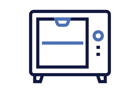 Icon of a microwave oven