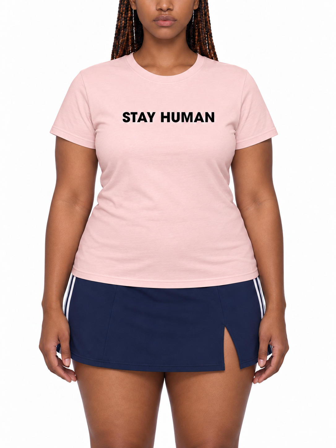 Stay Human Slim Fit Tee