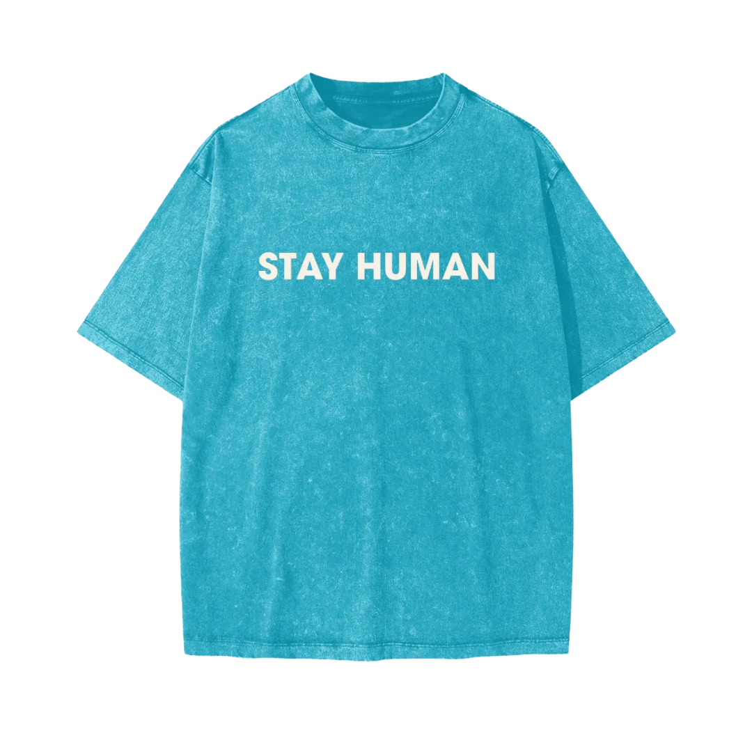 Stay Human Every Day Kids Tee