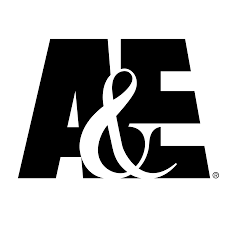 A black and white logo with the letters 'A' and 'E' separated by an ampersand, in bold block font.