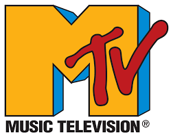 MTV Music Television logo with a large yellow M, red MTV letters, and black text below that reads 'Music Television'.