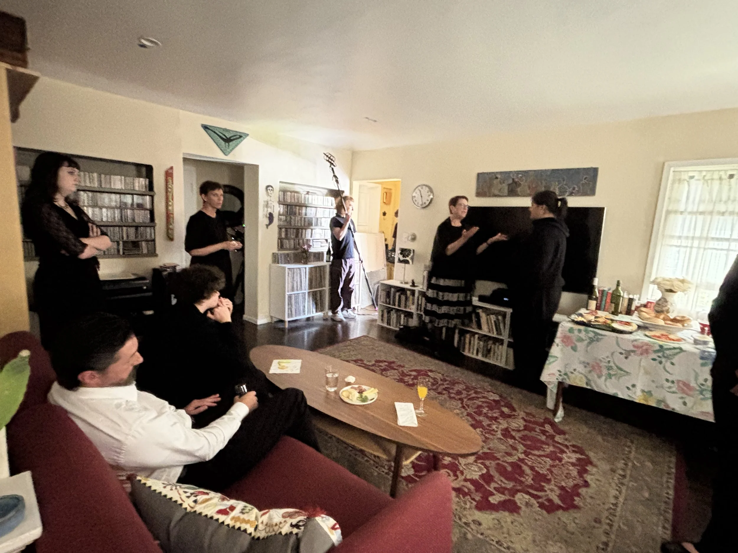 behind the scenes!