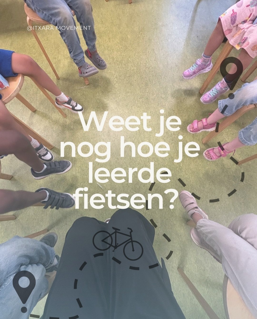 Weet je nog hoe je leerde fietsen? 🚲

Niemand legde je uit hoe balans werkt. Je stapte op, viel een paar keer, en op een dag kon je het, zonder erbij na te denken.

Zo leren kinderen bijna alles wat echt belangrijk is: eerst doen, dan begrijpen, dan