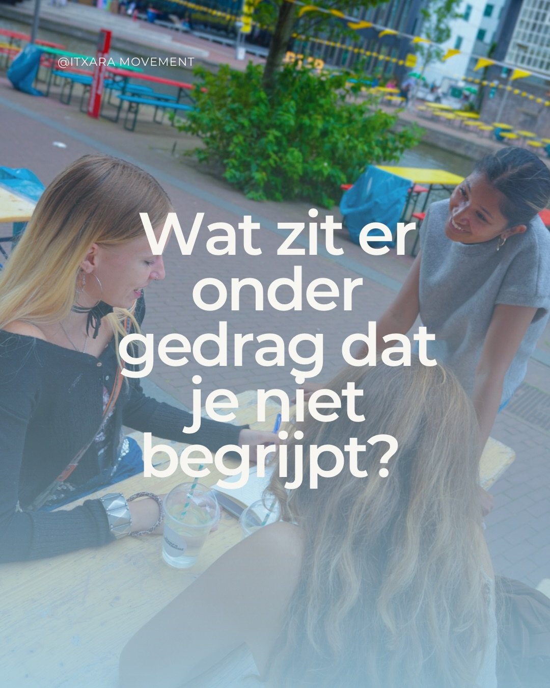 Wat zit er onder gedrag dat je niet begrijpt??
Soms krijgen groepen of kinderen een LABEL mee: druk, moeilijk, ongemotiveerd. Maar een label vertelt nooit het hele verhaal. De school bereidt ons goed voor en dat helpt. Toch stap ik bewust blanco een 