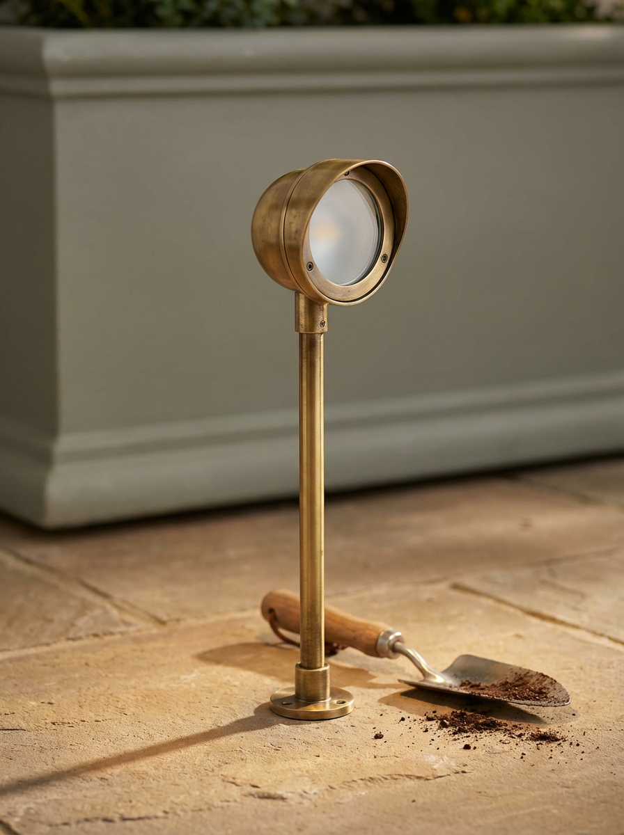 Brass Path Light