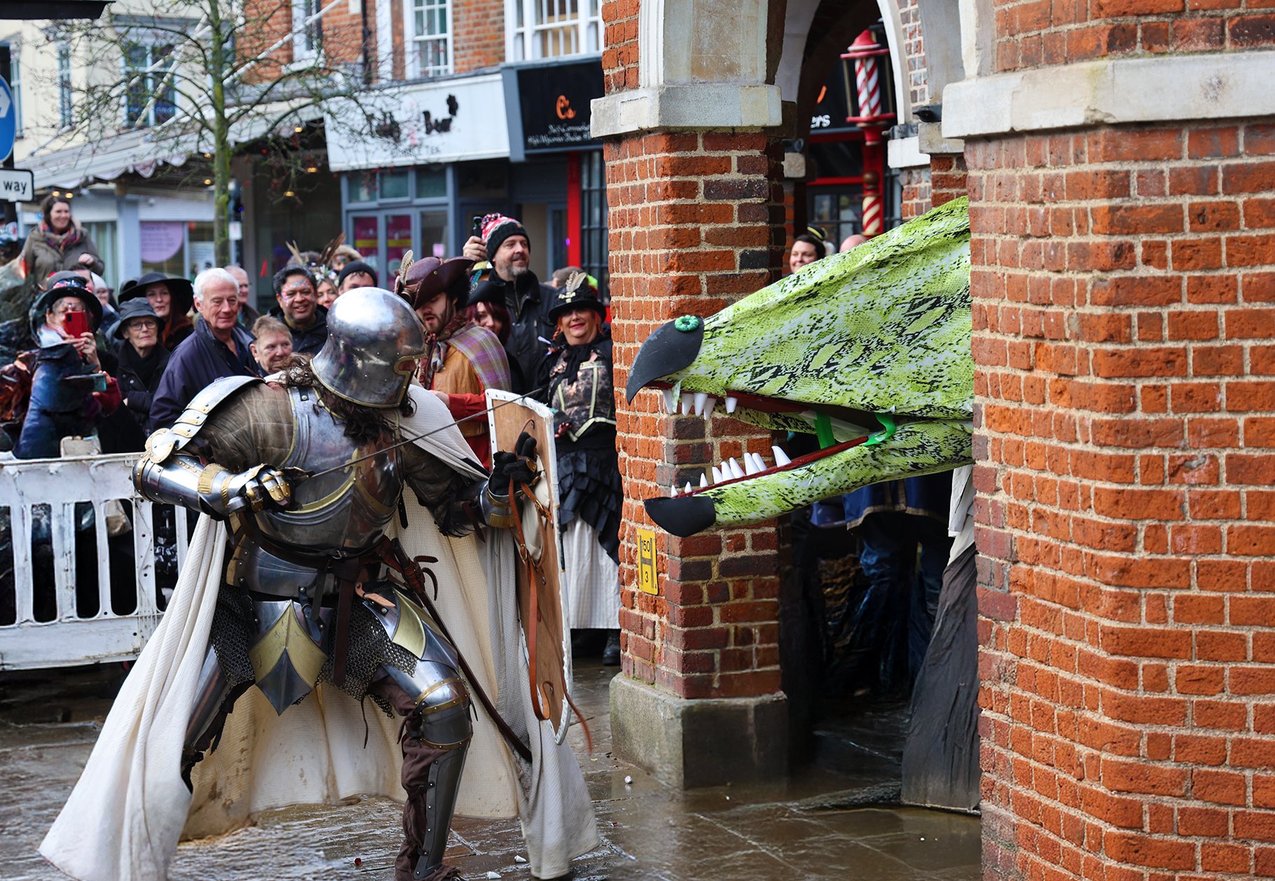 Wyrming the town of High Wycombe