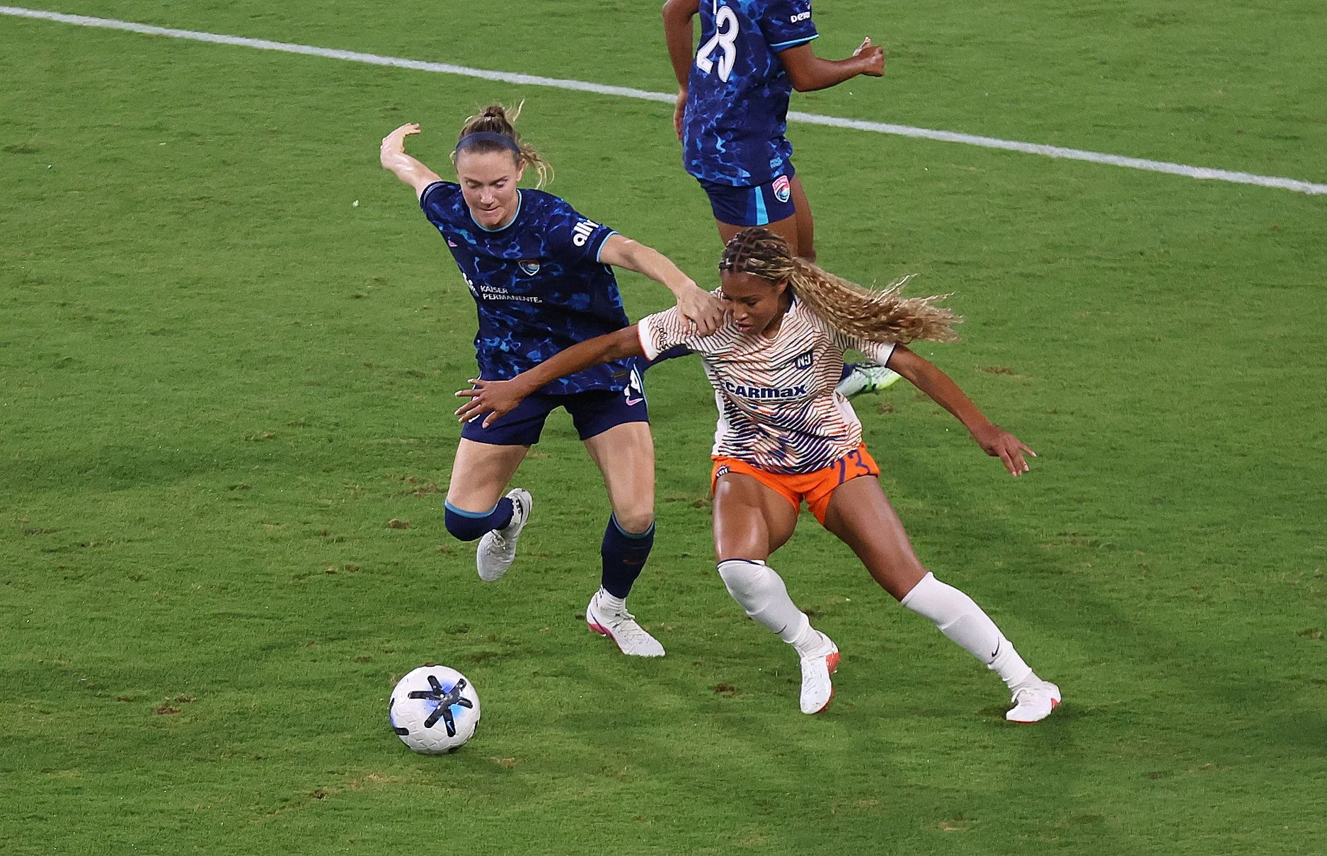 Gotham FC Holds Off San Diego on Stormy Night in Harrison