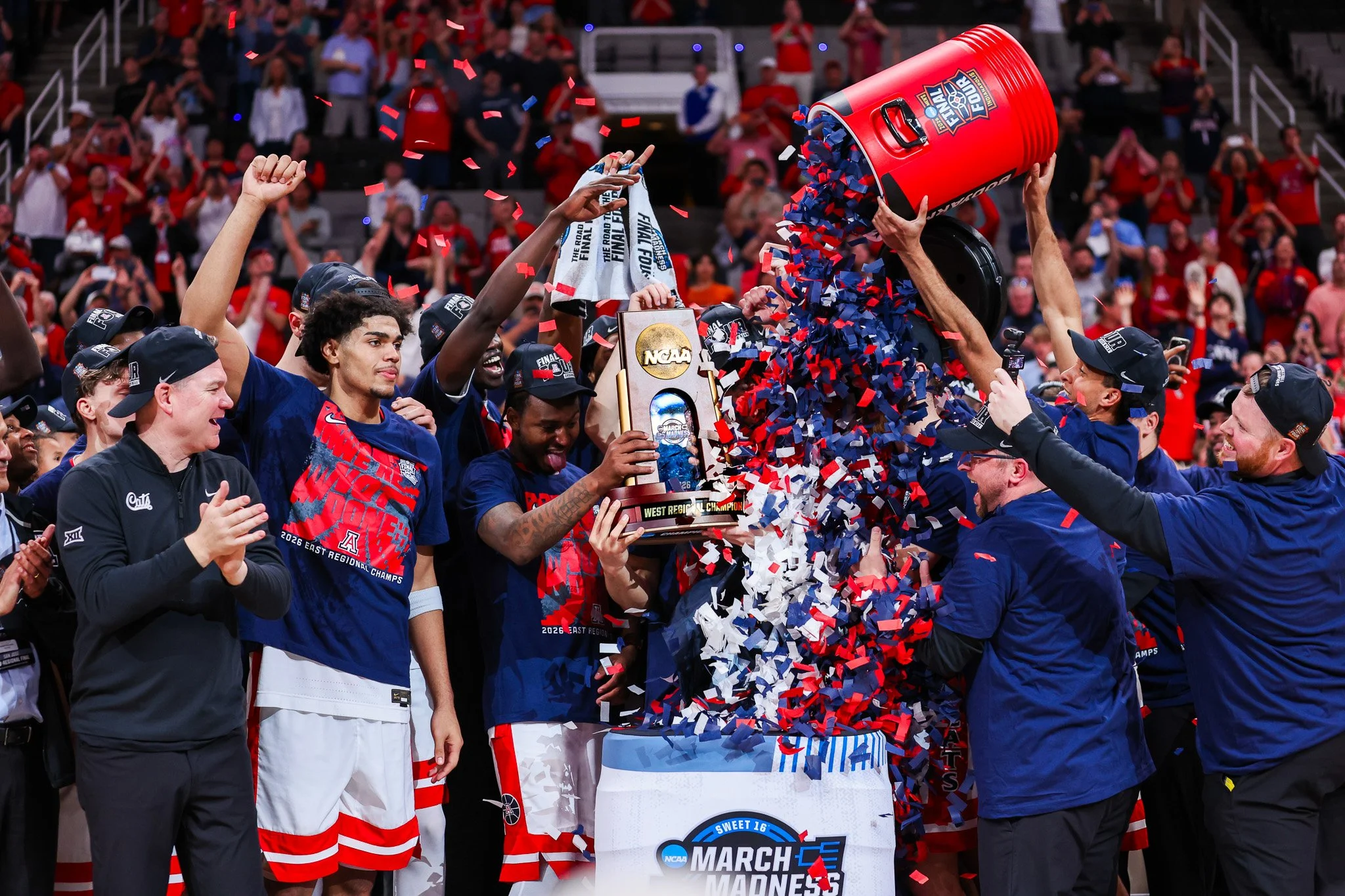 From Courtside: Inside Arizona's Elite Eight Win
