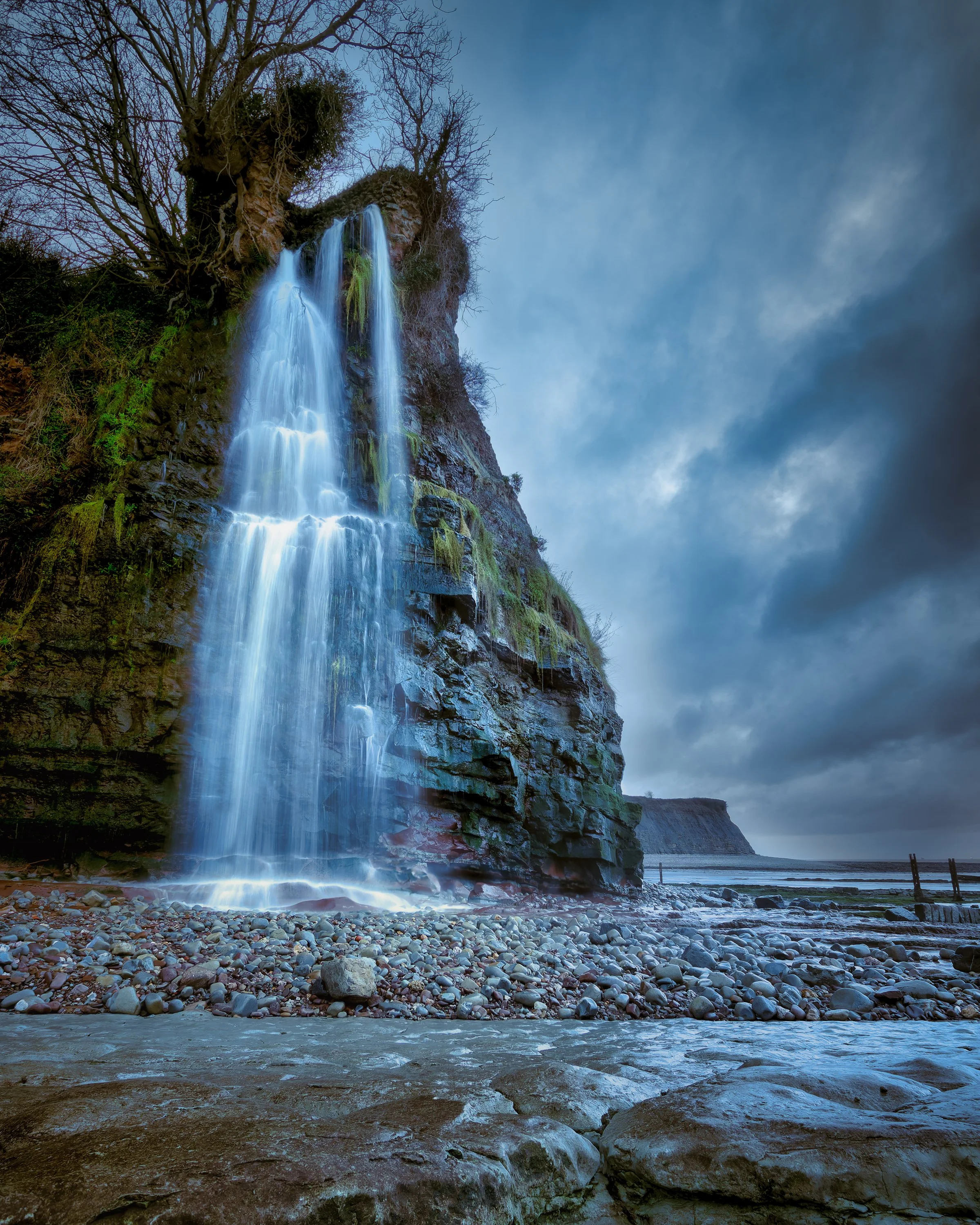 St. Audries Bay Waterfall, West Quantoxhead