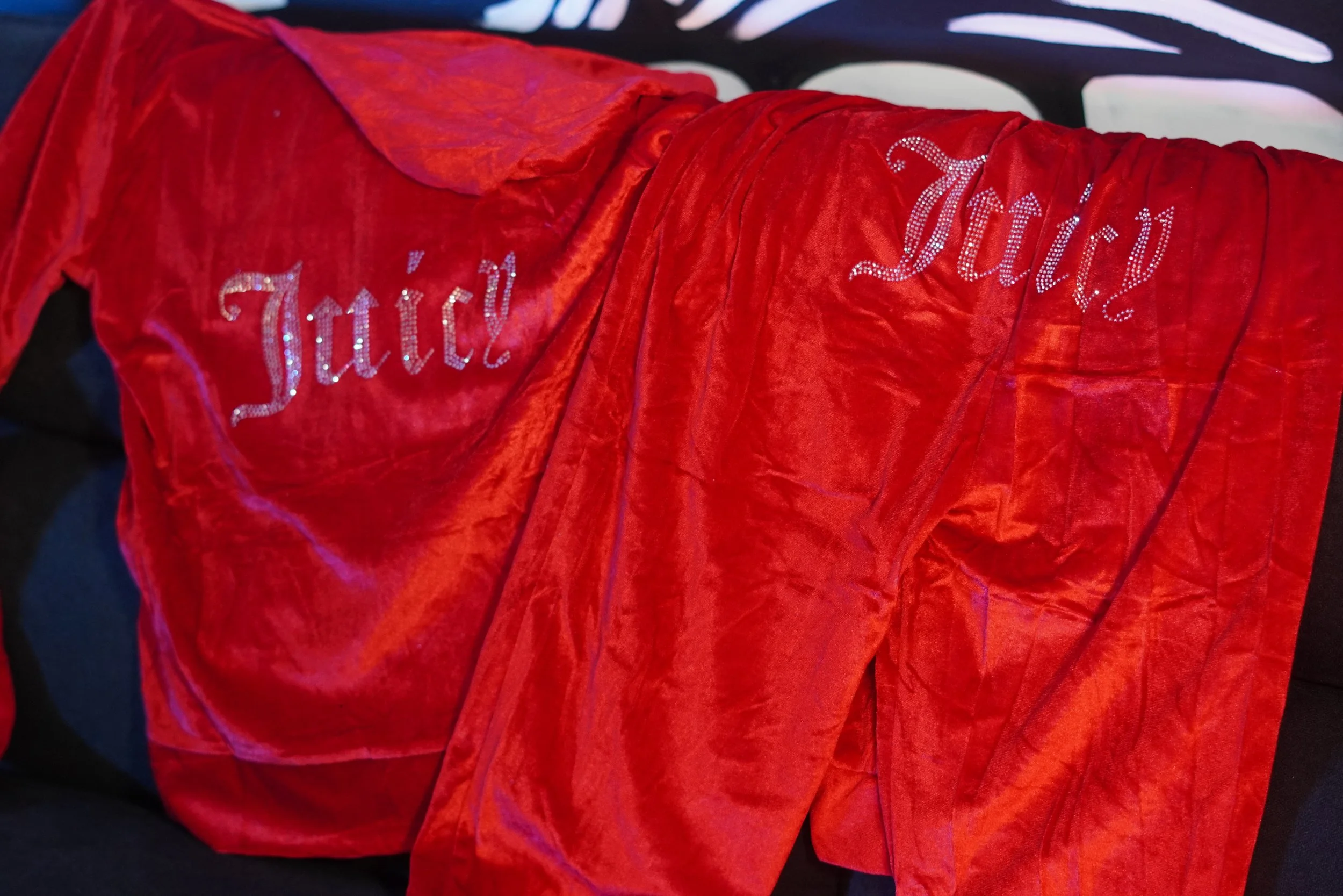Juicy Couture Velour Set- Jacket and Pants