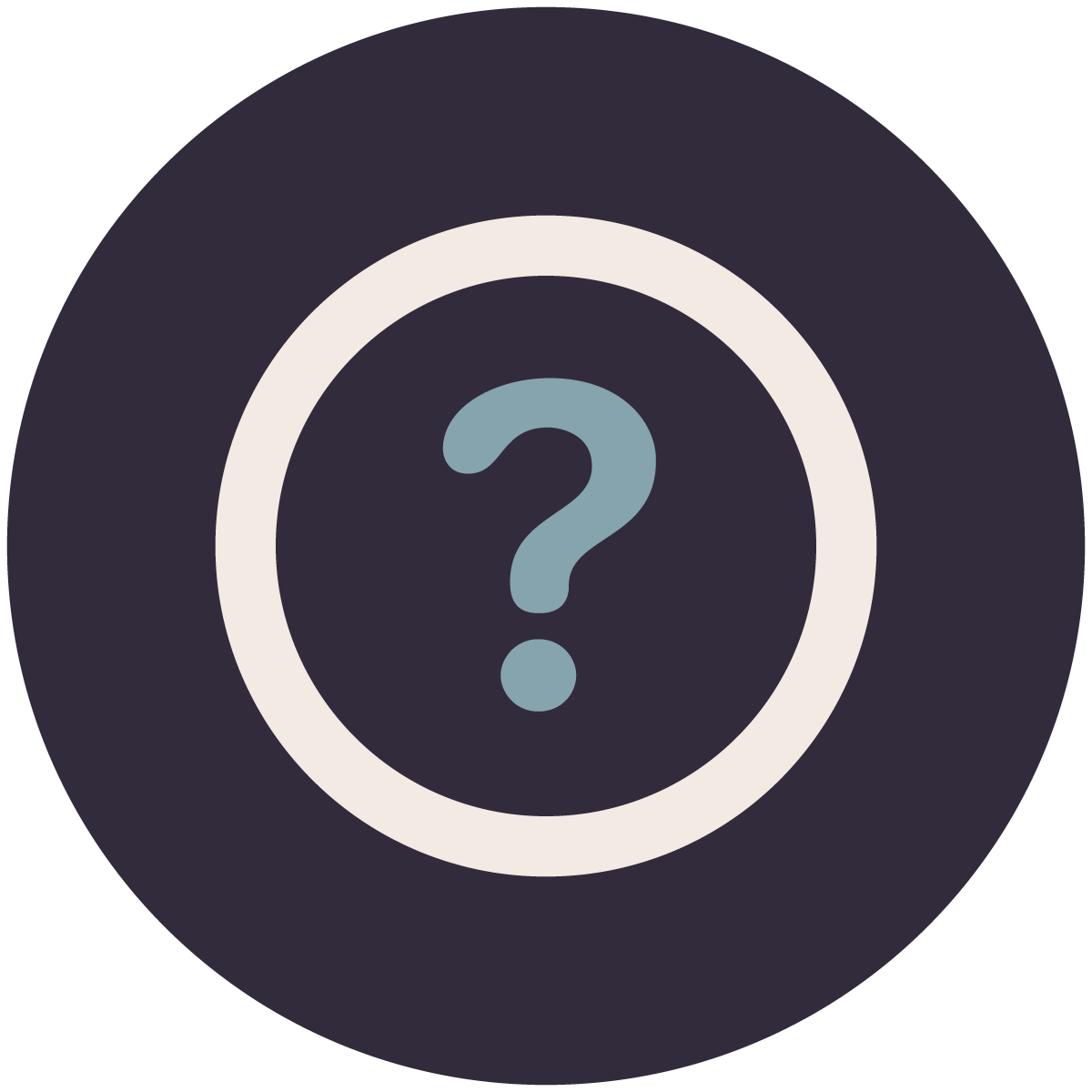Placeholder with a gray question mark inside a white circle on a black background.