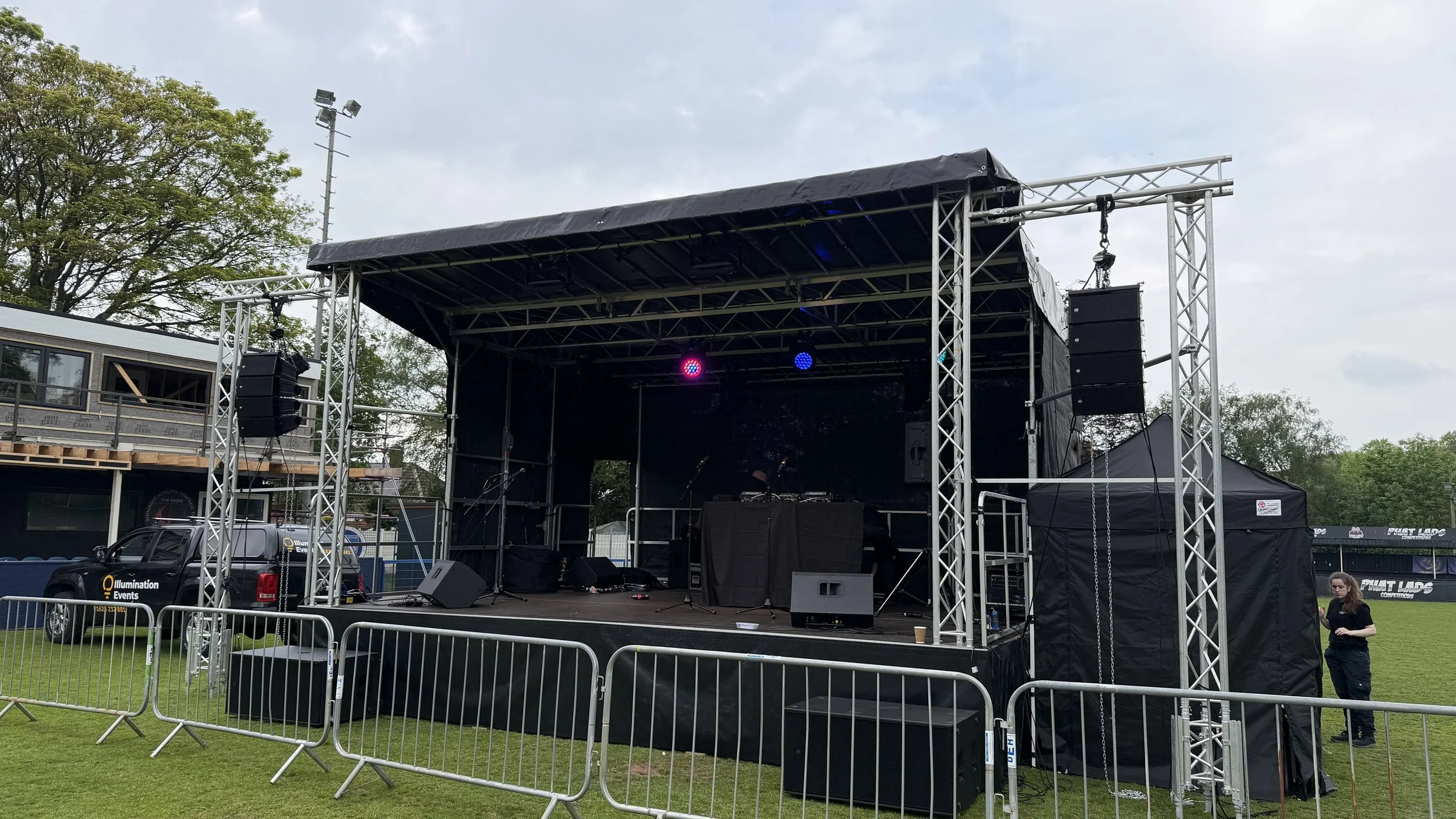 Trailer Stage Hire in England