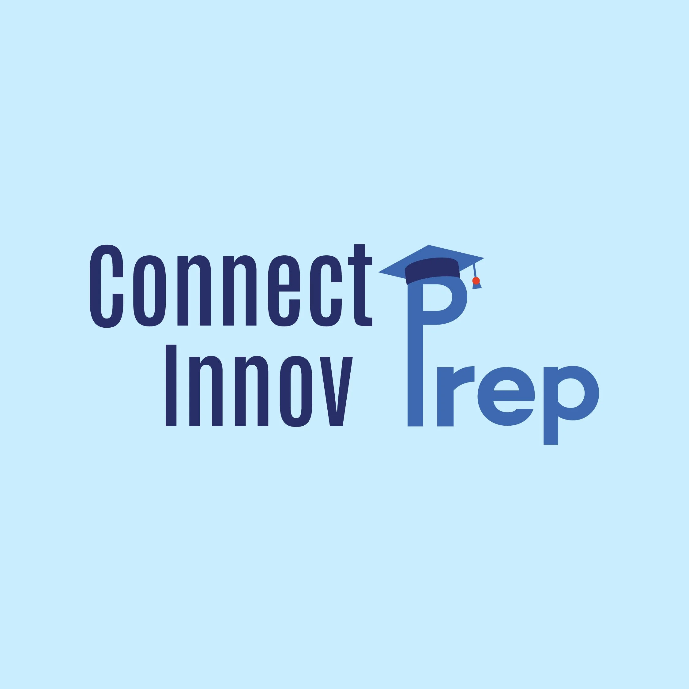 Logo avec le texte 'Connect' et un chapeau de graduation stylisé à côté.