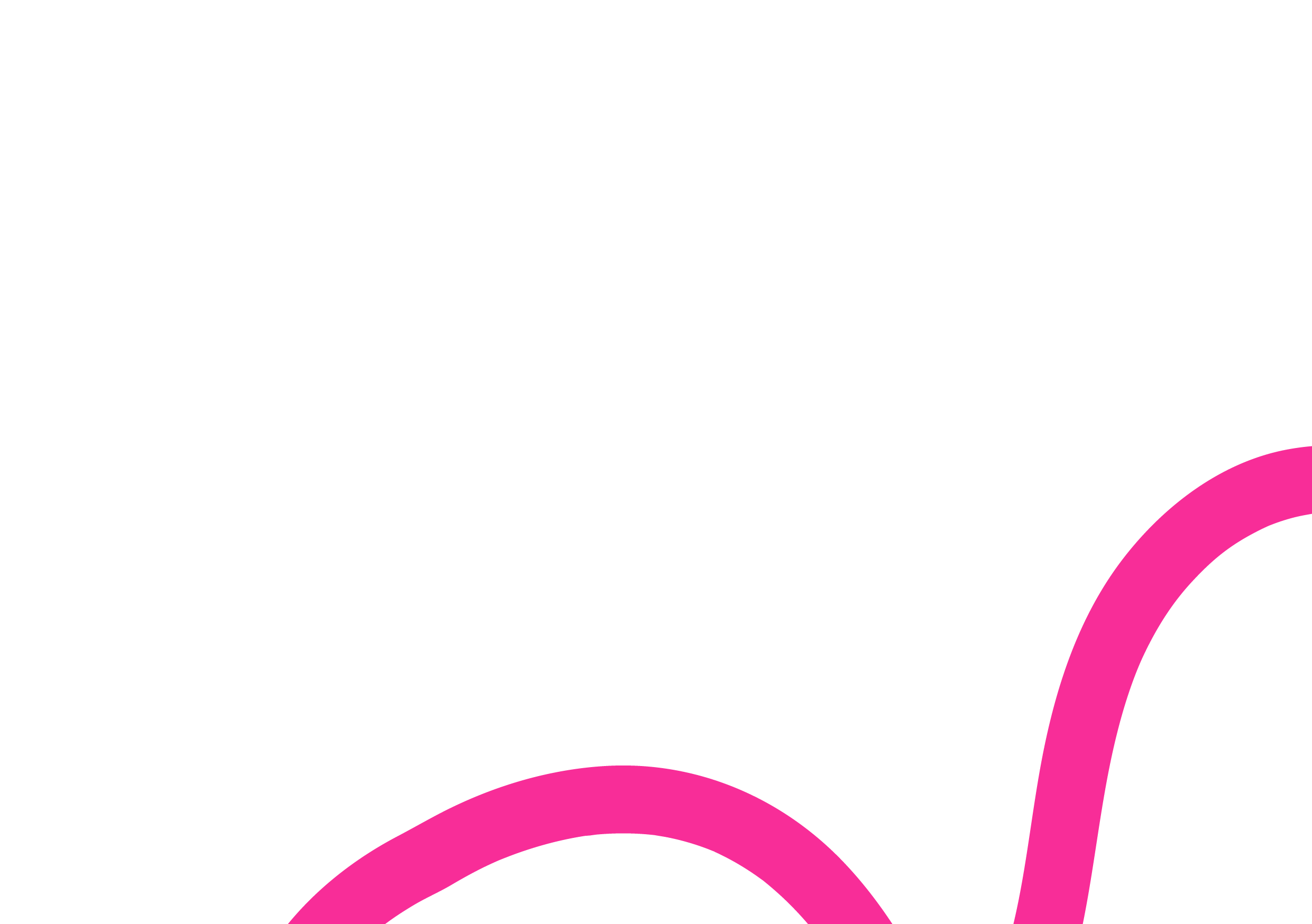 Abstract black background with pink curved lines.