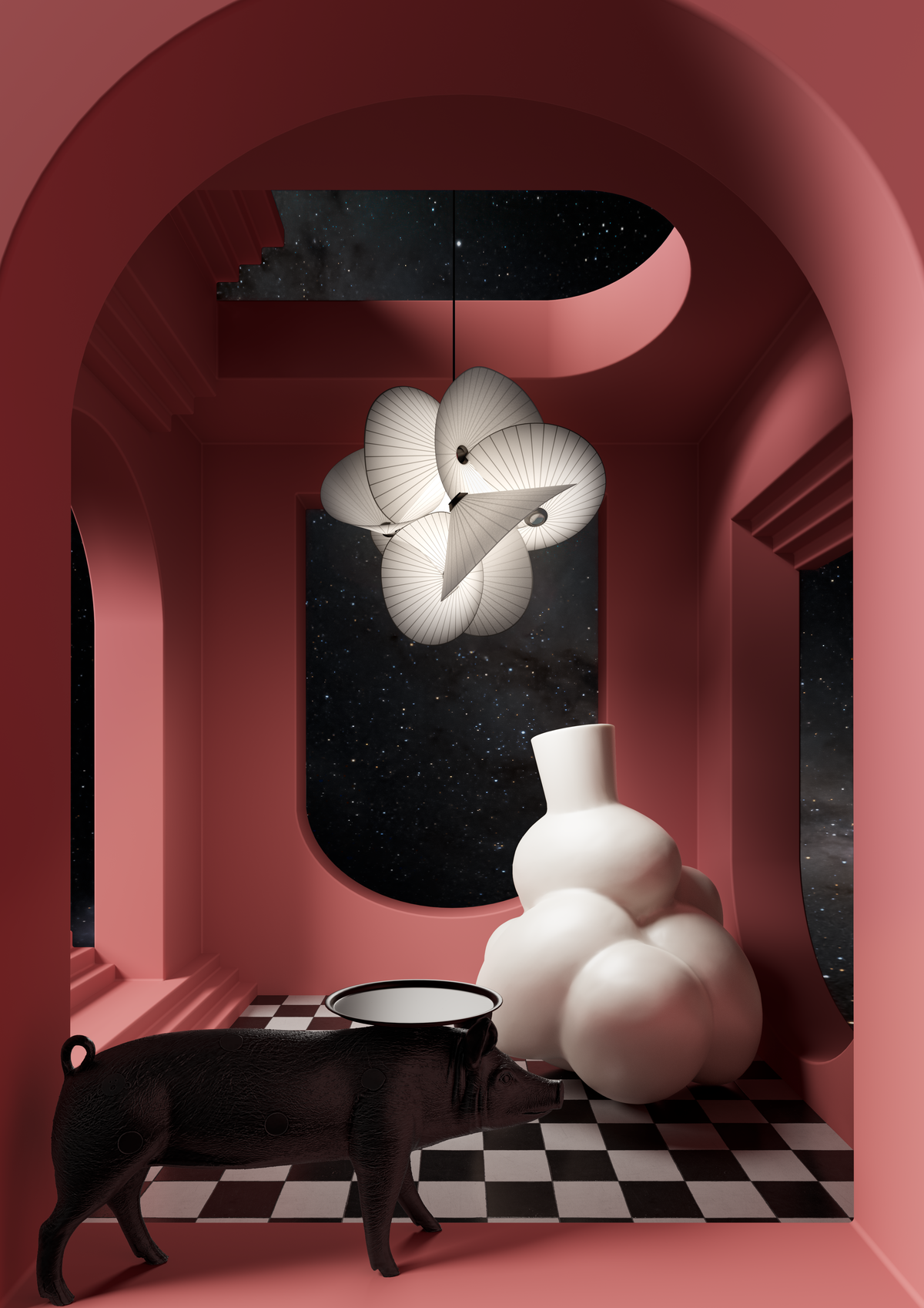 Serpentine Lamp for Moooi by Front Design