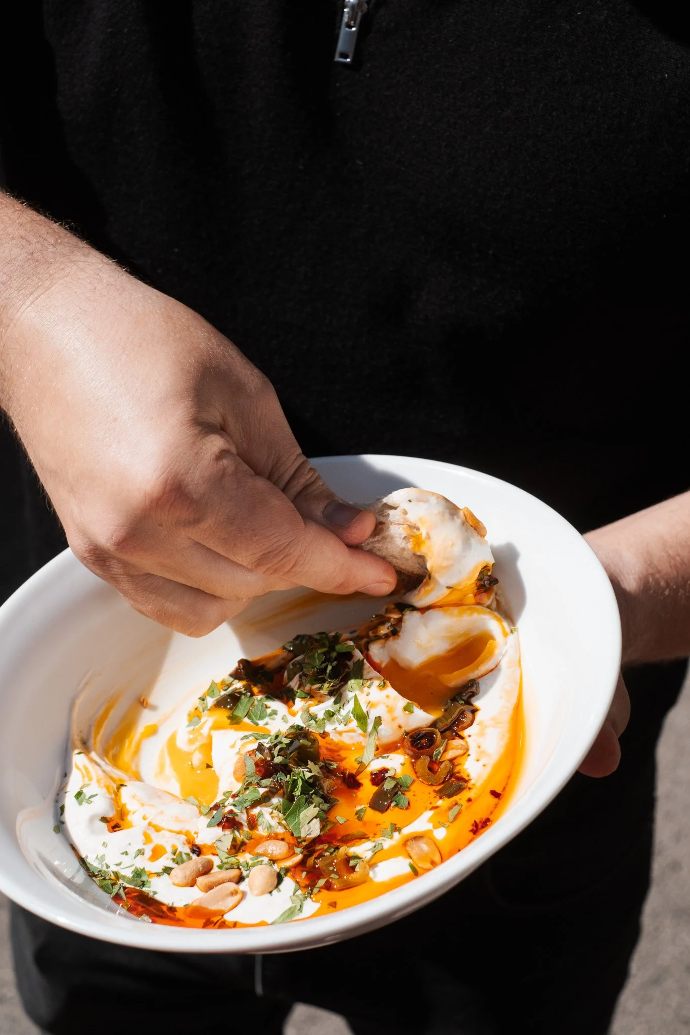Labneh signuture dish prevádzky Otto!