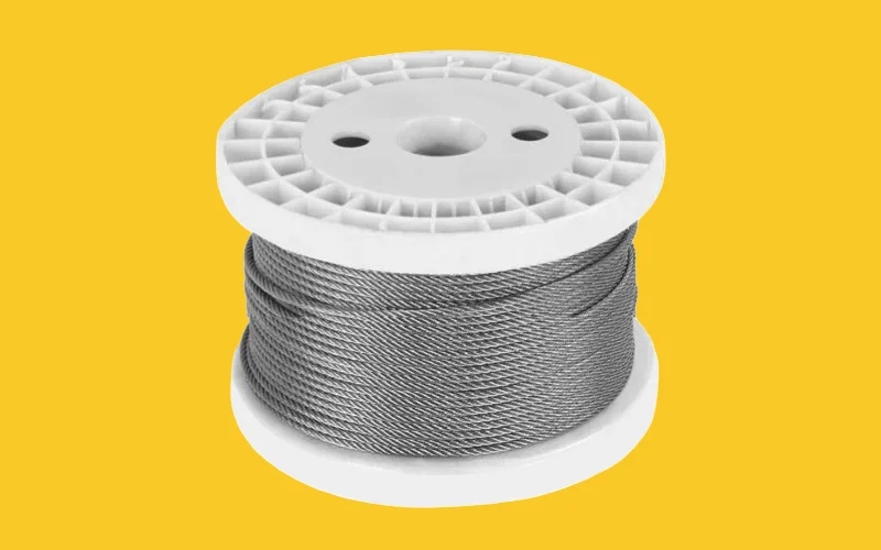 Stainless steel wire for mounting industrial TAG markers