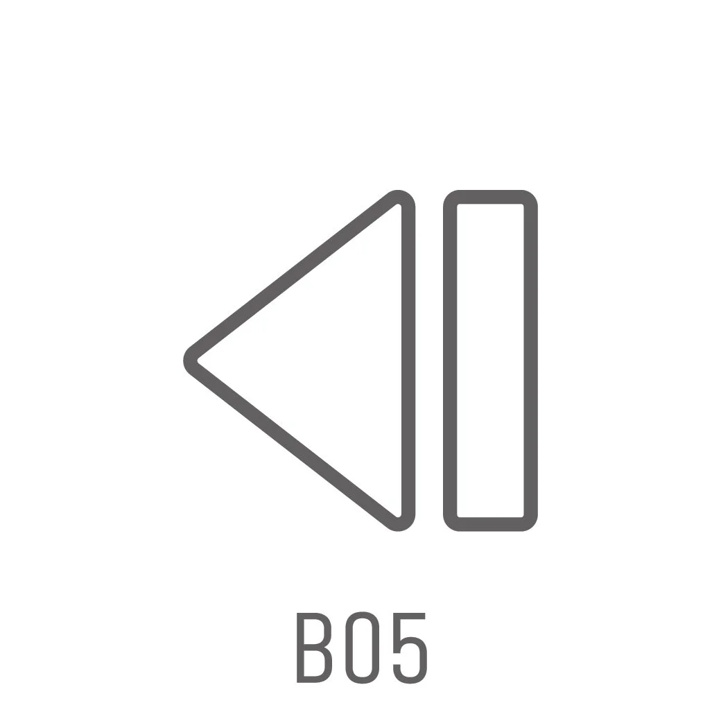 Audio and video icons for engraved buttons and switches