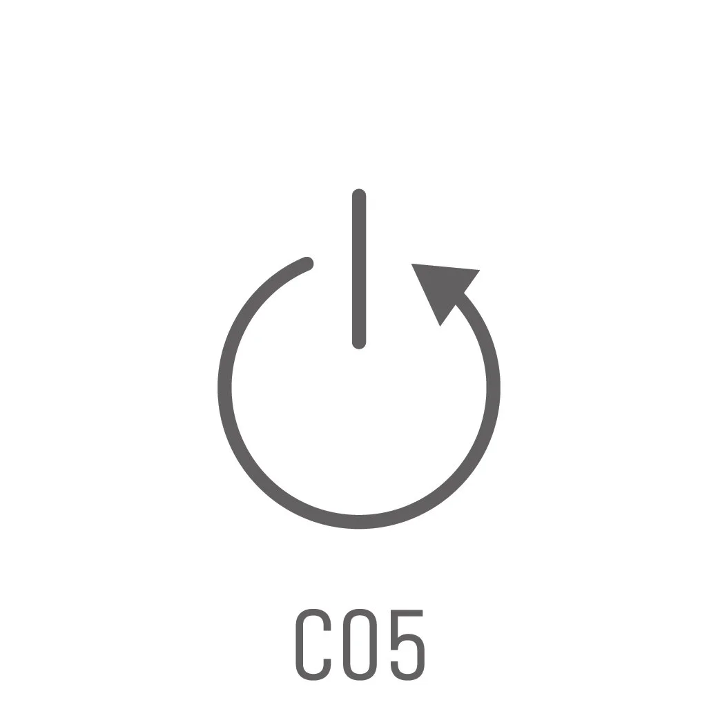 Miscellaneous icons for engraved buttons and switches