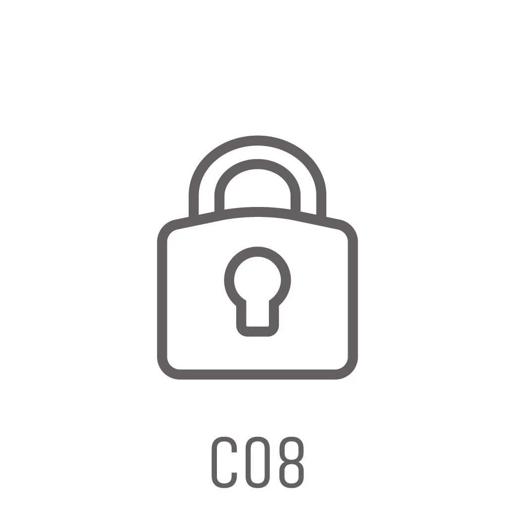 Miscellaneous icons for engraved buttons and switches