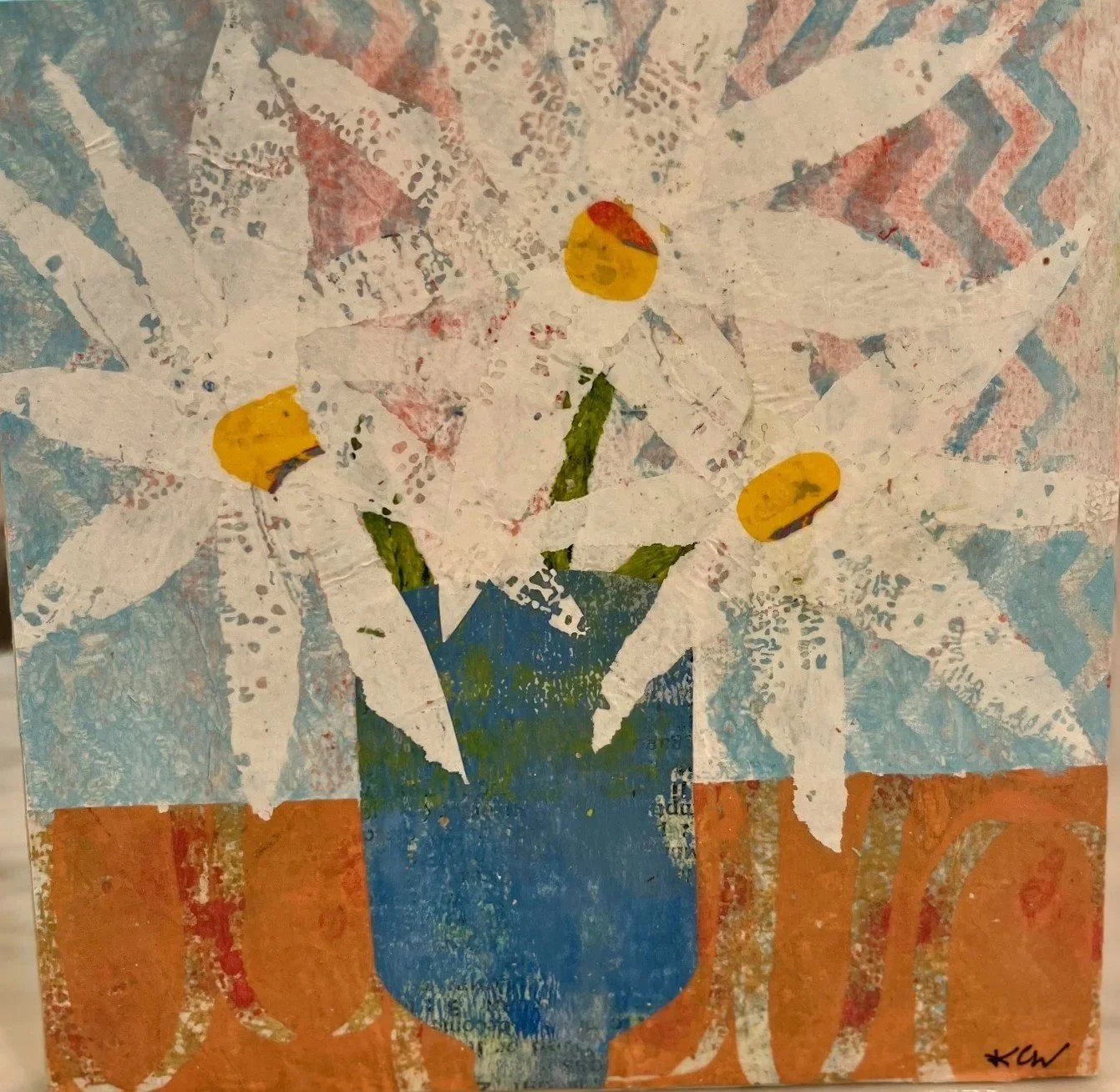 Bloom #8 - 8"x8"  $125