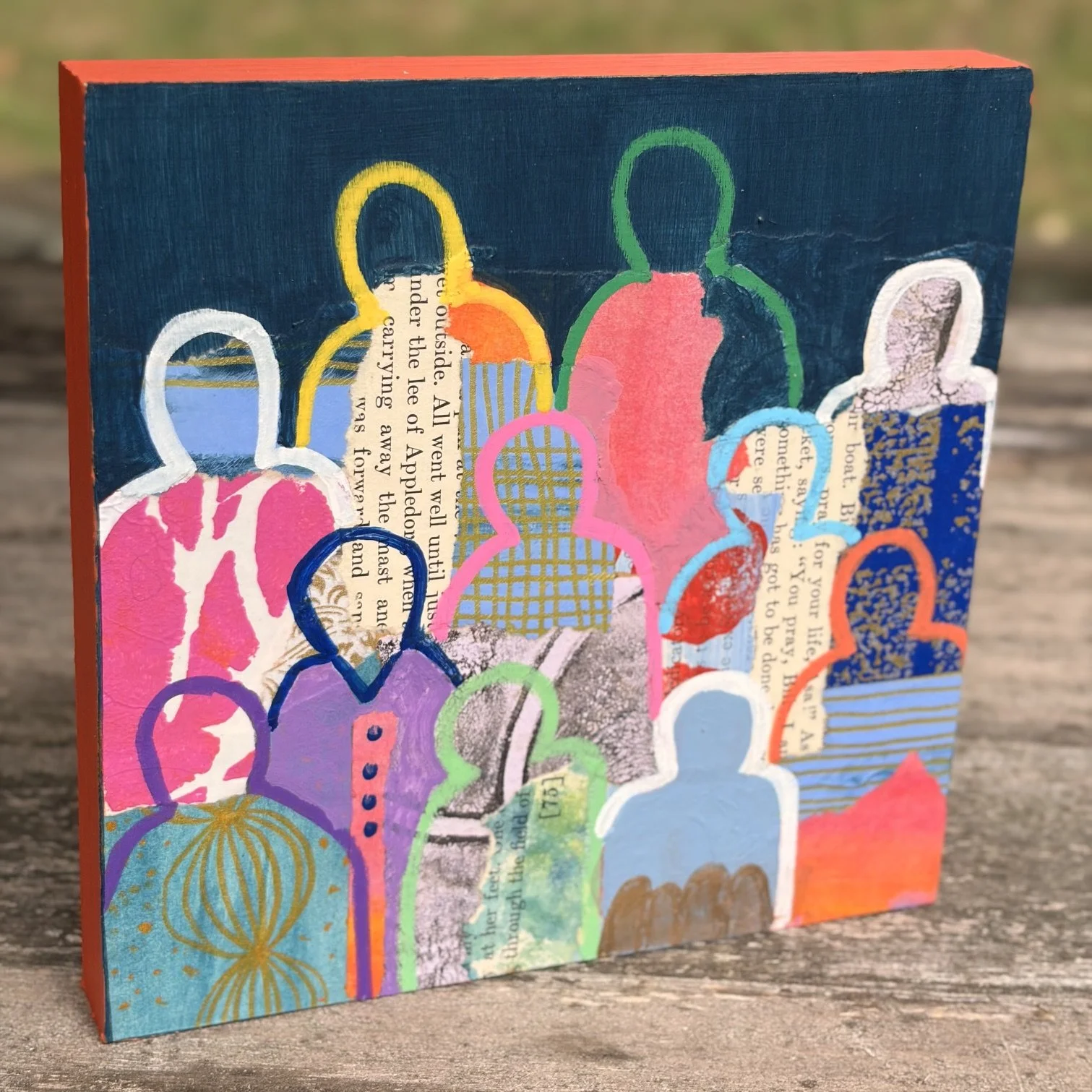 Silhouettes #1 - 6"x6"    $95
