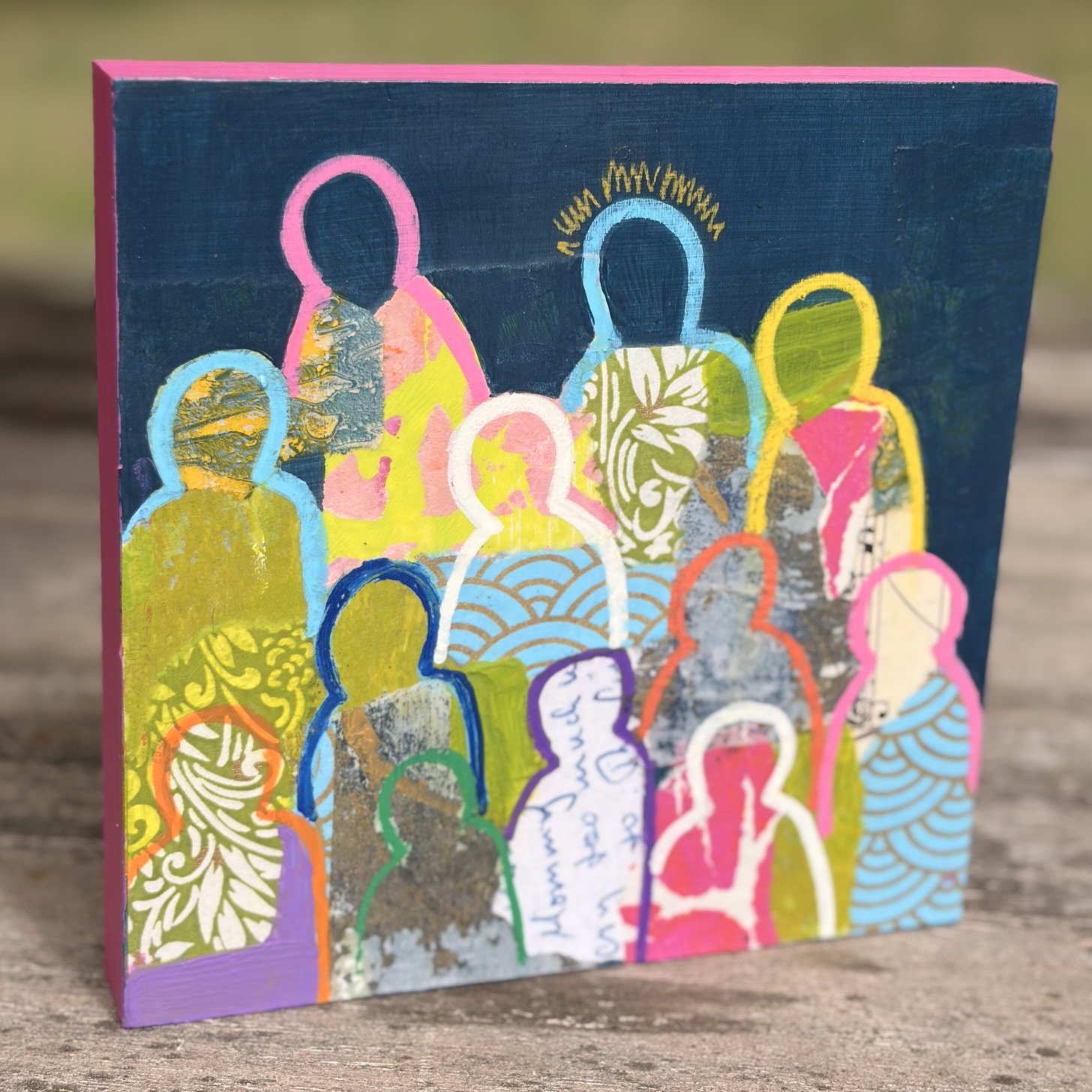 Silhouettes #3 - 6"x6"    $95