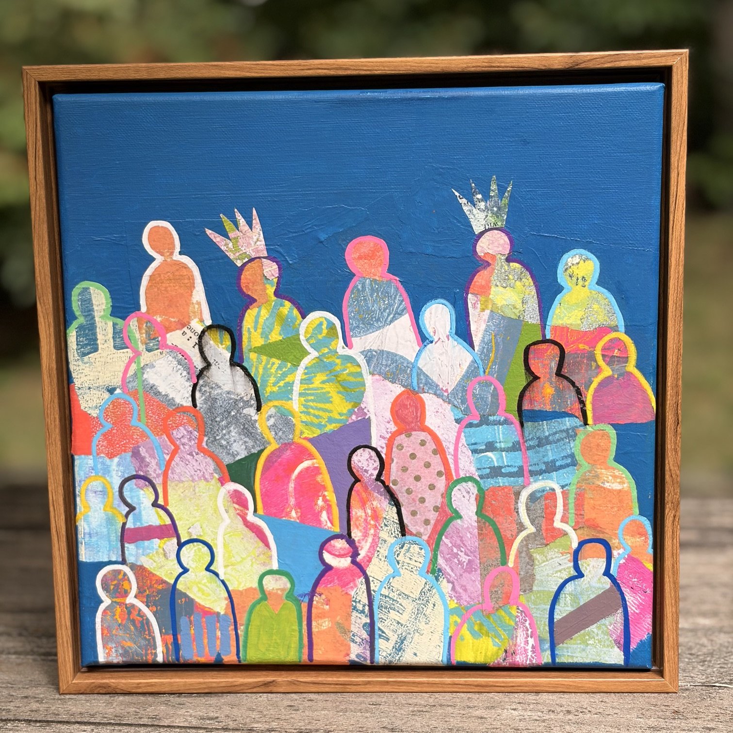Silhouettes #8 - 12"x12"    $225