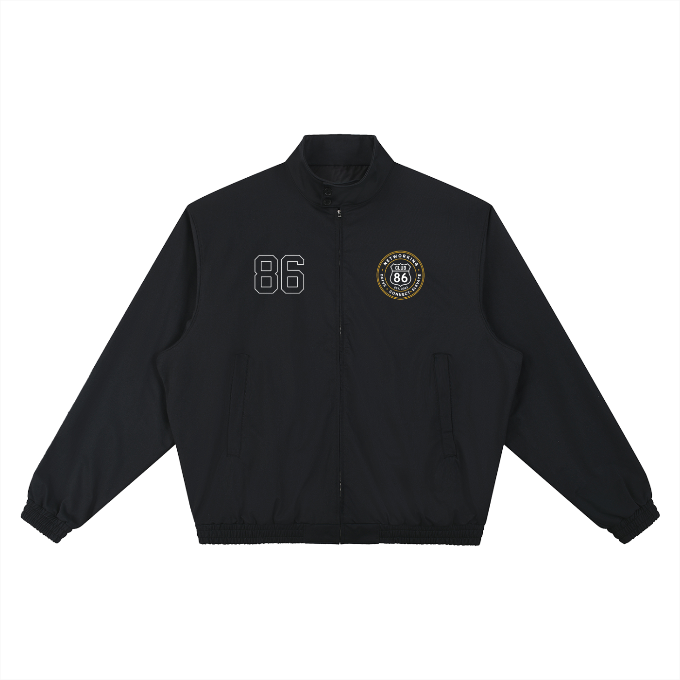 Stand Collar Bomber Jacket