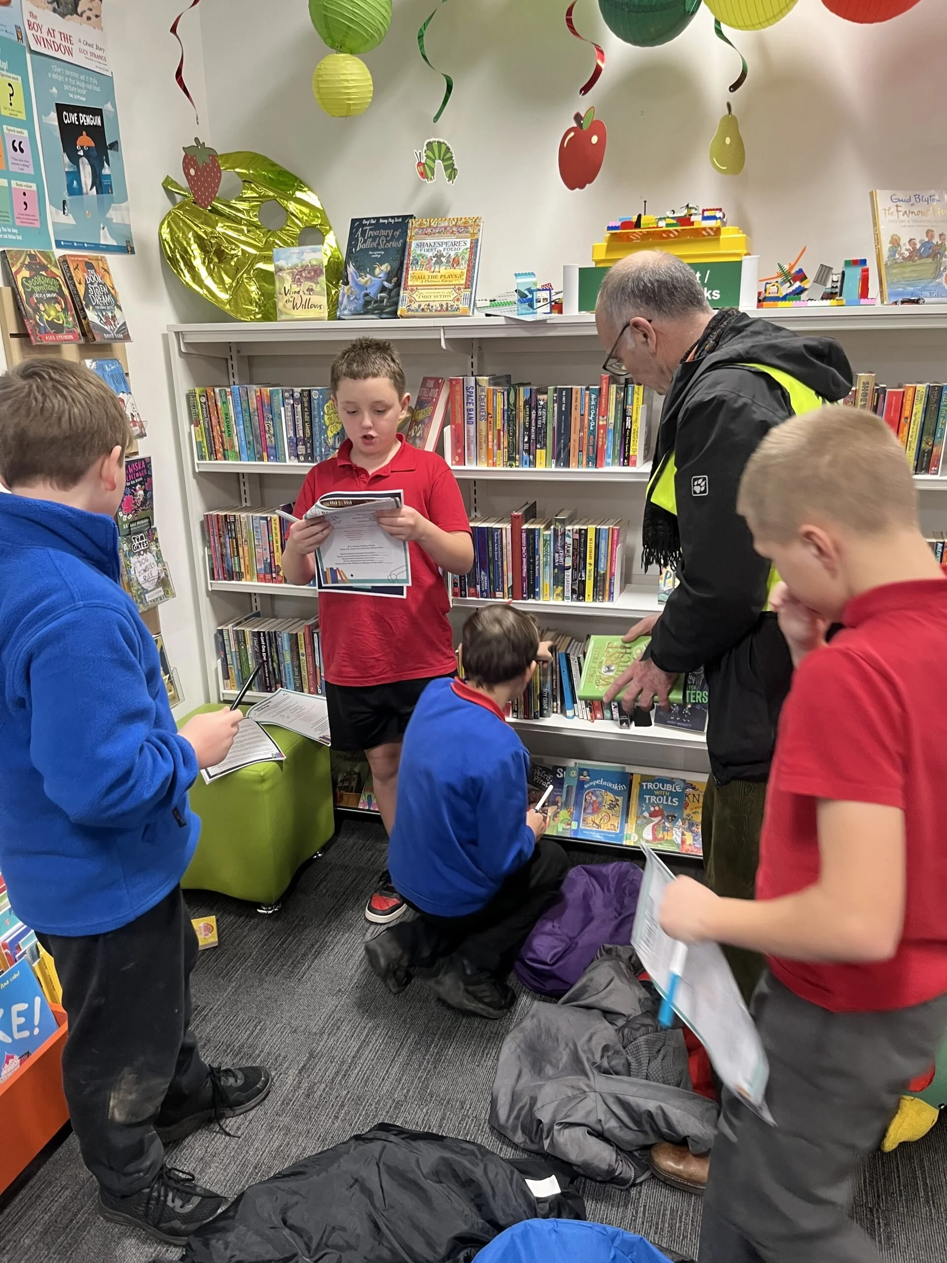 Library visit
