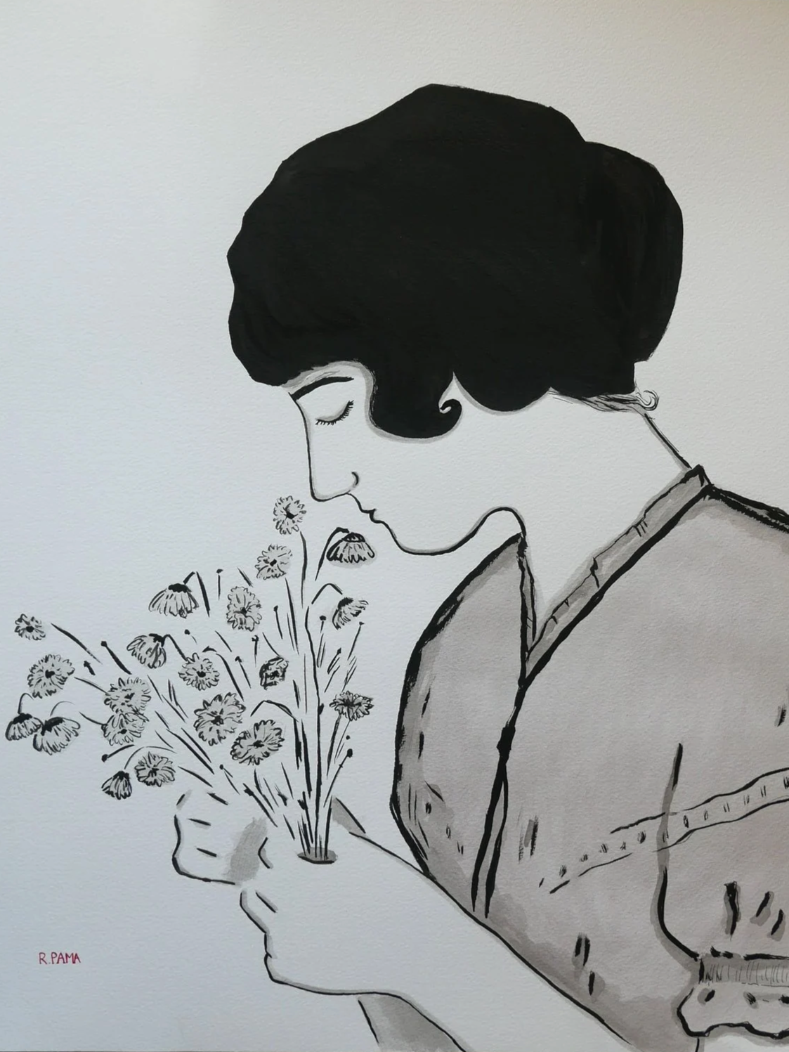 Eleanor (2025)
Ink on Paper
39,5 cm x 49,5 cm

€245