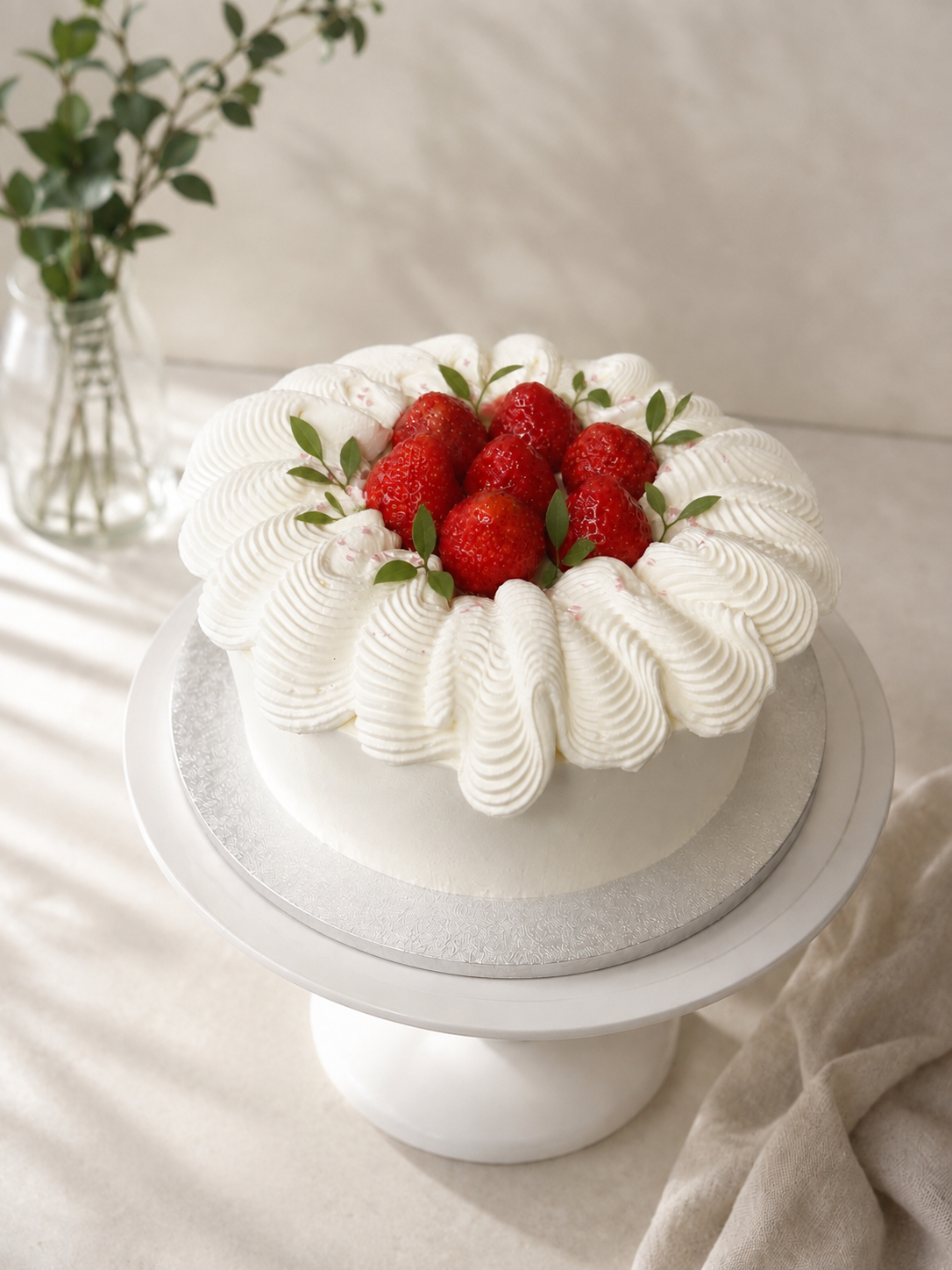 Strawberry Fresh Cream Cake