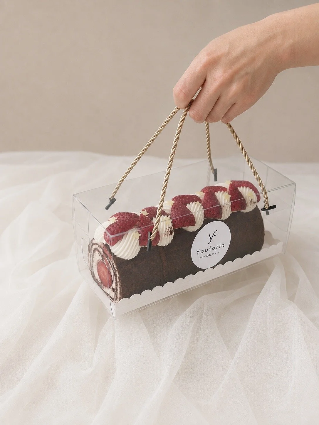 Chocolate Crêpe Roll Cake- 22cm