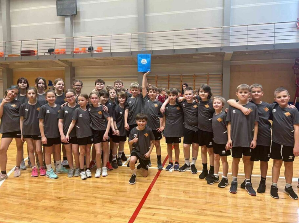 4.a klase labākā “Sporto visa klase” sacensībās